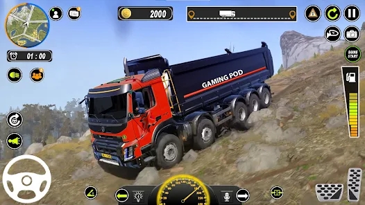 泥卡车货物模拟器手机版游戏截图