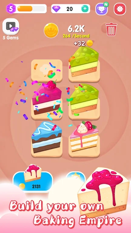 融合蛋糕狂热手机版游戏截图