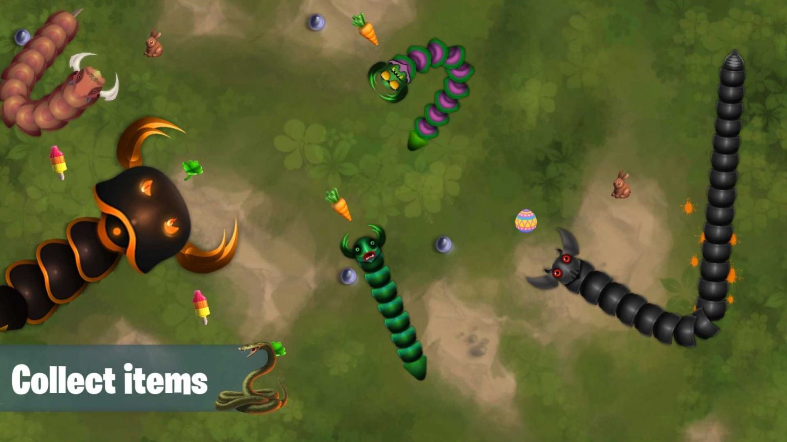 巨型蠕虫蛇安卓版游戏截图