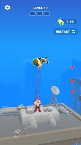 火箭跳跃冒险游戏截图