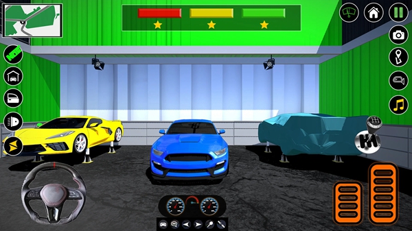 野马GT500漂移模拟器游戏截图