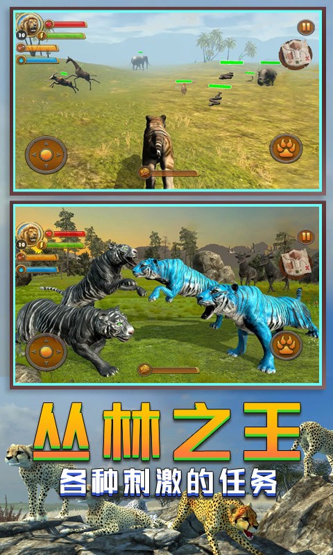 丛林老虎模拟器游戏 V1.0 安卓版
