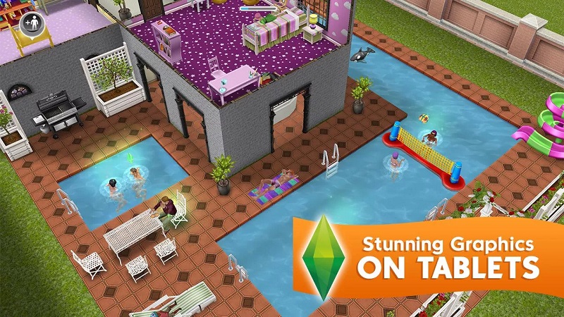 模拟人生畅玩版最新版本(The Sims FreePlay) V5.62.2 安卓版