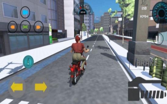 城市摩托模拟驾驶3D V1 福利版