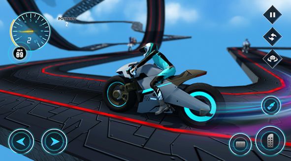 超级坡道摩托车比赛正式版游戏截图
